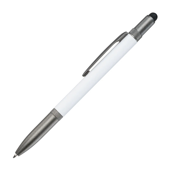 The Ezra Aluminum Ink Pen w/Stylus is a the ultimate tool... from ASI 84592 St Regis Group