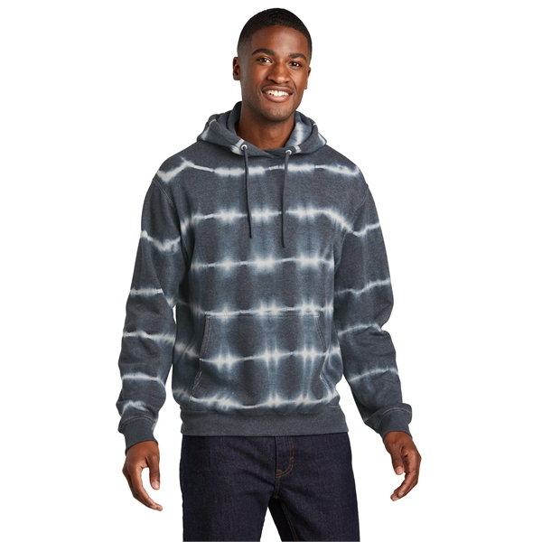 Port & Company Allover Stripe Tie-Dye Fleece... from ASI 84863 SanMar