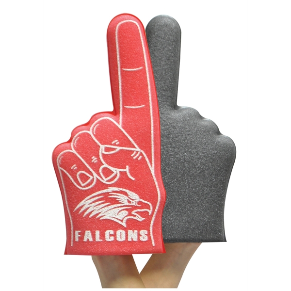 The deluxe 12" #1 foam finger is available in different colors.... from ASI 42155 Amerifoam® - The House of Foam