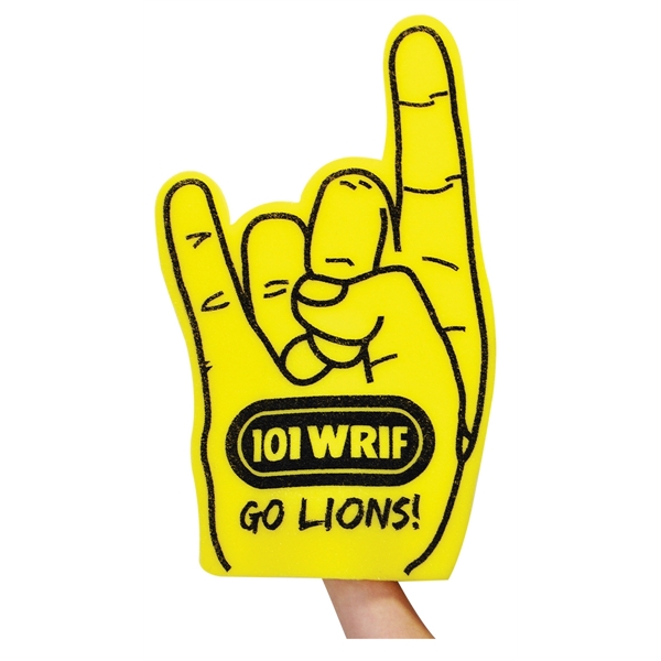 The hook em horns hand is available in different colors.... from ASI 42155 Amerifoam® - The House of Foam