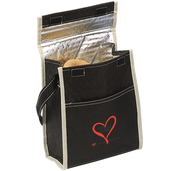 Made of 80g non-woven, debossed with foil lining that keeps food... from ASI 79384 Preferred Nation Inc