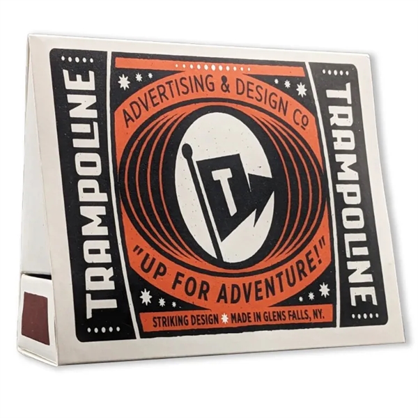 Minimum 30 boxes, fast turn digital print, 40 count  4-inch... from ASI 31490 Admatch Corporation / Admatch-Regal