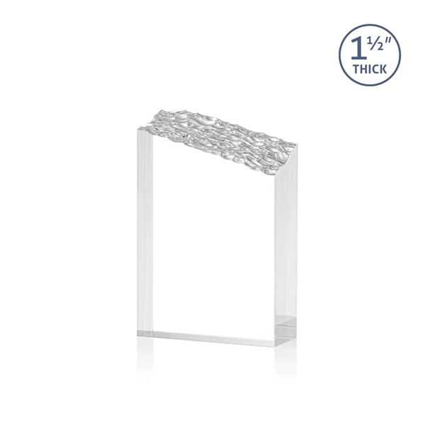 The Warwick freestanding mountain glimmers from base to slanted peak.... from ASI 84592 St Regis Group / St Regis