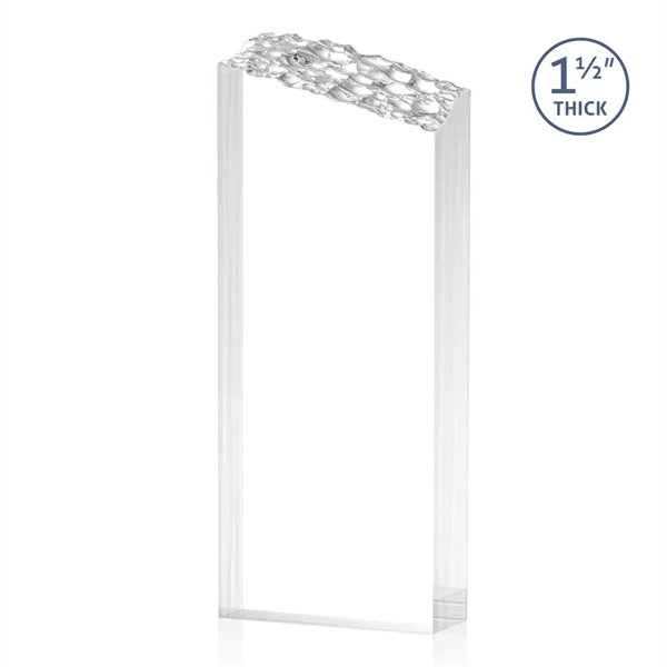 The Warwick freestanding mountain glimmers from base to slanted peak.... from ASI 84592 St Regis Group / St Regis