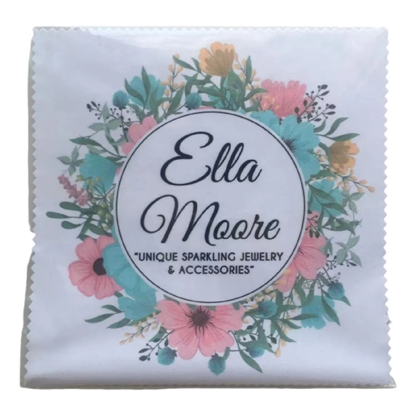 Microfiber eyeglasses cleaning cloth plus stamping on front side plus standard... from ASI 37218 Athena Promo (tm)