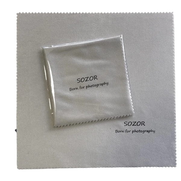 Microfiber eyeglasses cleaning cloth plus stamping on front side plus standard... from ASI 37218 Athena Promo (tm)