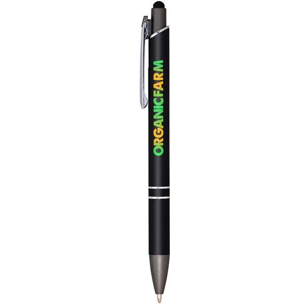 Executive metal stylus pen with a soft-touch matte finish... from ASI 61966 HPG / Hub Pen HPG Gold