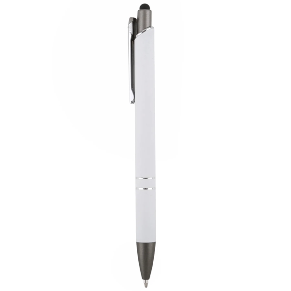 Executive metal stylus pen with a soft-touch matte finish... from ASI 61966 HPG / Hub Pen HPG Gold