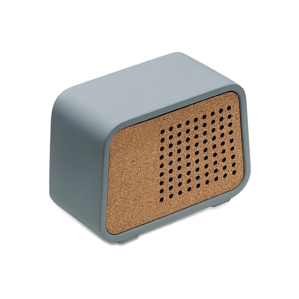 Retro Wireless Speaker and Wireless Charger, made from an unlikely eco-material... from ASI 74741 NVS Promo Designs, Inc. / NVS Promo