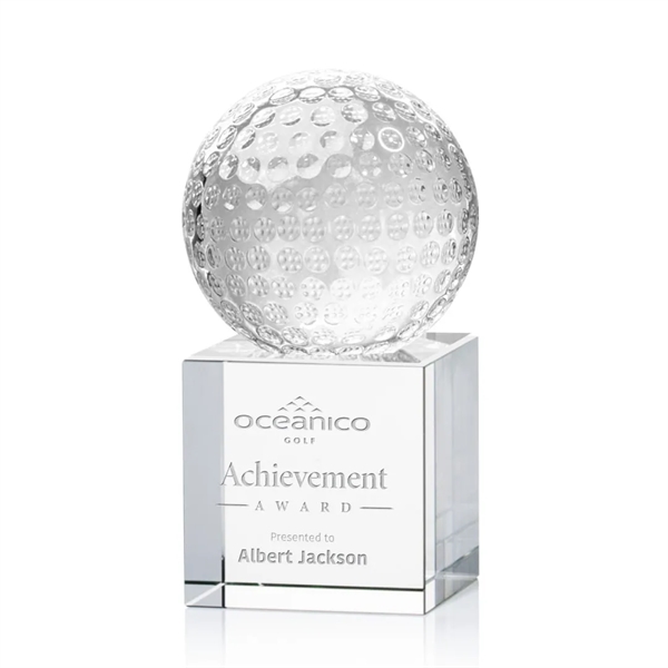 Our exquisite Optical Crystal Golf Ball  Award is a timeless... from ASI 84592 St Regis Group / St Regis