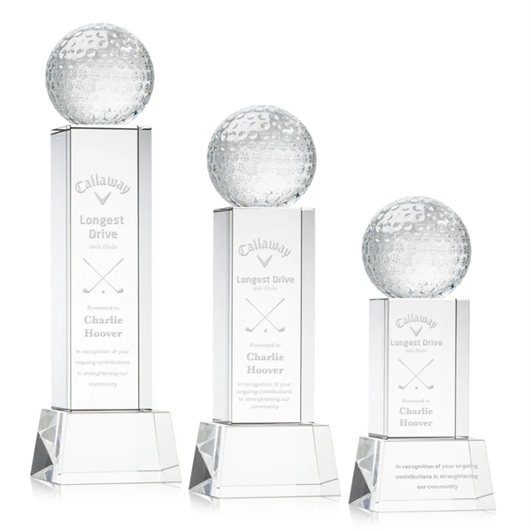 Our exquisite Optical Crystal Golf Ball  Award is a timeless... from ASI 84592 St Regis Group / St Regis