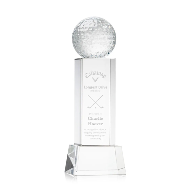 Our exquisite Optical Crystal Golf Ball  Award is a timeless... from ASI 84592 St Regis Group / St Regis
