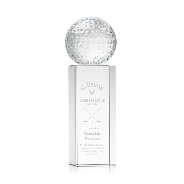 Our exquisite Optical Crystal Golf Ball  Award is a timeless... from ASI 84592 St Regis Group / St Regis