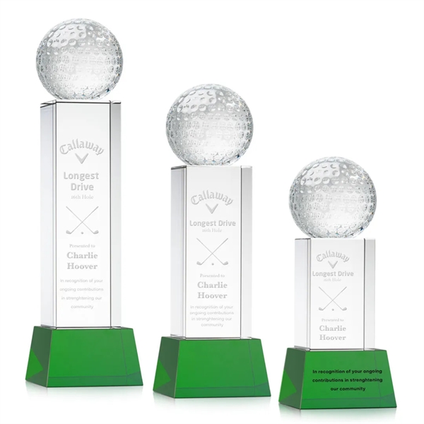 Our exquisite Optical Crystal Golf Ball  Award is a timeless... from ASI 84592 St Regis Group / St Regis