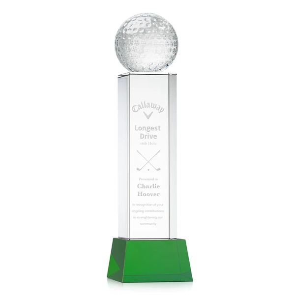 Our exquisite Optical Crystal Golf Ball  Award is a timeless... from ASI 84592 St Regis Group / St Regis