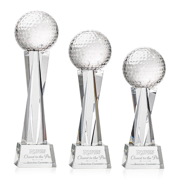 Our exquisite Optical Crystal Golf Ball  Award is a timeless... from ASI 84592 St Regis Group / St Regis