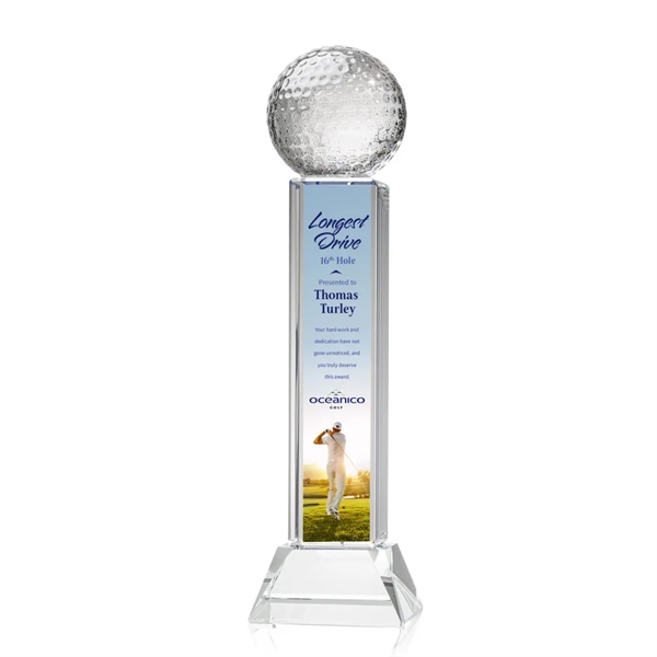 Our exquisite Optical Crystal Golf Ball VividPrint™ Award is a timeless... from ASI 84592 St Regis Group / St Regis