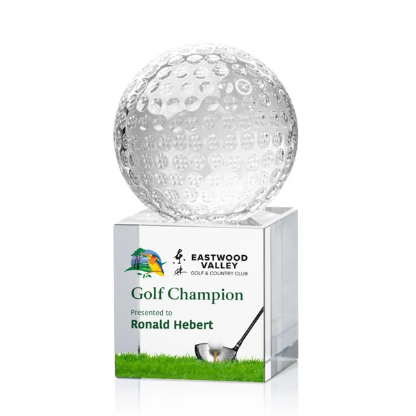Our exquisite Optical Crystal Golf Ball VividPrint™ Award is a timeless... from ASI 84592 St Regis Group / St Regis