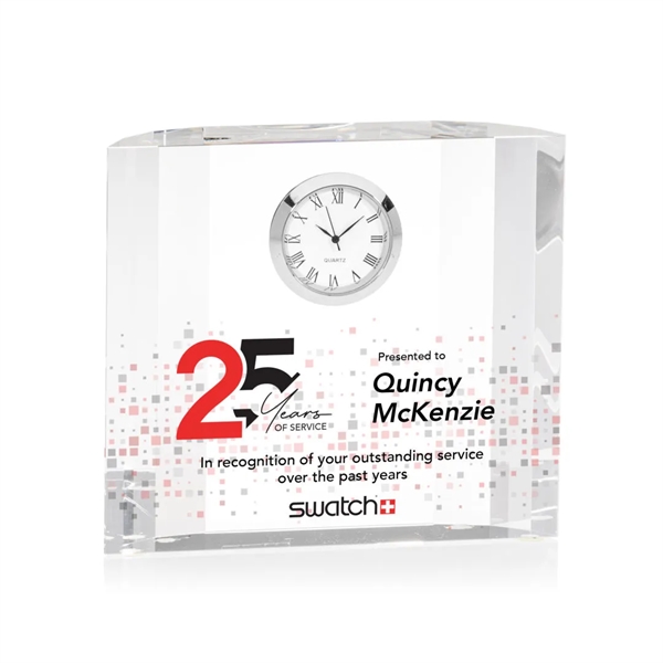 This sophisticated recognition piece seamlessly blends the timeless beauty of optical... from ASI 84592 St Regis Group