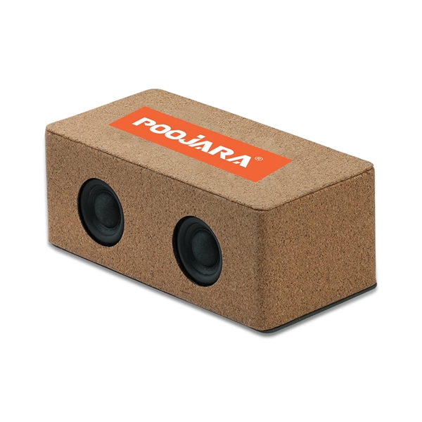 Cork Charger is a Wireless Charger and Bluetooth Speaker with a... from ASI 74741 NVS Promo Designs, Inc. / NVS Promo