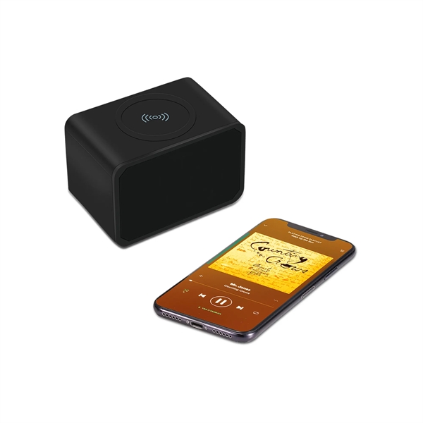 Power Speaker and Wireless Charger is the next level of Bluetooth... from ASI 74741 NVS Promo Designs, Inc. / NVS Promo