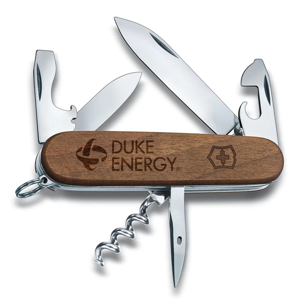 The Spartan Swiss Army knife with a walnut wood construction.... from ASI 46170 Compass Industries Inc