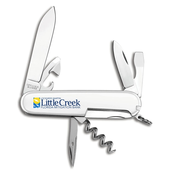 Multifunctional pocket knife with 12 different implements and a 3 1/2"... from ASI 46170 Compass Industries Inc