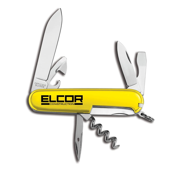 Multifunctional pocket knife with 12 different implements and a 3 1/2"... from ASI 46170 Compass Industries Inc