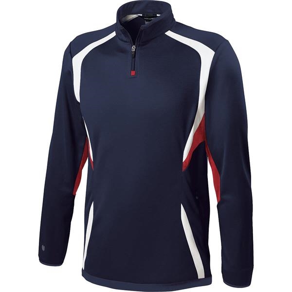 Pullover youth jacket with 1/4-zip neckline... from ASI 37461 Augusta Sportswear / Holloway® Holloway Sportswear
