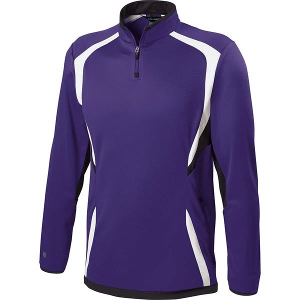Pullover youth jacket with 1/4-zip neckline... from ASI 37461 Augusta Sportswear / Holloway® Holloway Sportswear