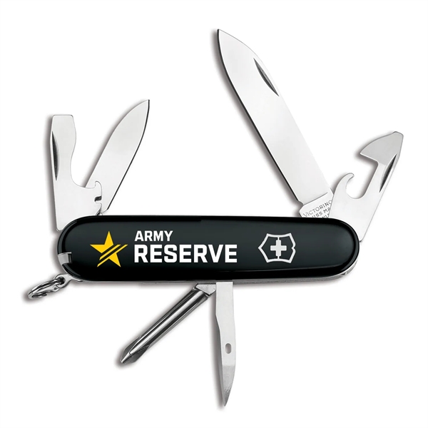 Pocket knife with blades, Philips screwdriver, can opener, tweezers, bottle opener... from ASI 46170 Compass Industries Inc