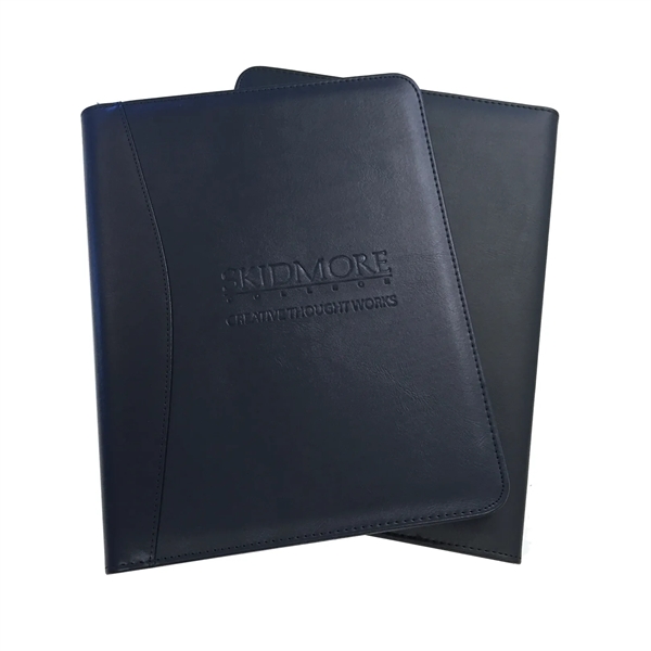 Bridgeview Deluxe Padfolio Plus comes in Navy and Black. Premium folder... from ASI 90154 Sunjoy Group Inc