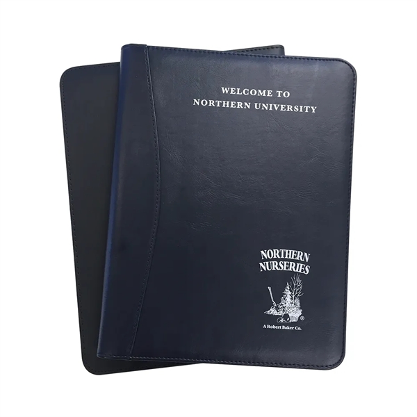 Bridgeview Deluxe Padfolio Plus comes in Navy and Black. Premium folder... from ASI 90154 Sunjoy Group Inc