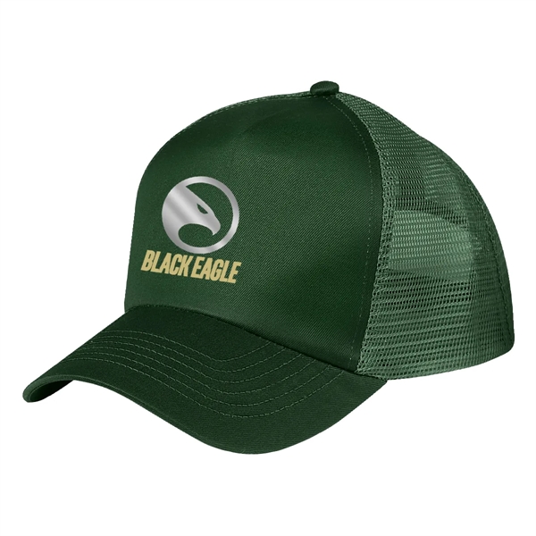 5 Panel Mesh Back Price Buster Cap.  100% Brushed Cotton... from ASI 61125 Hit Promotional Products / Hit®