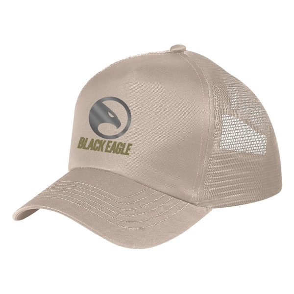 5 Panel Mesh Back Price Buster Cap.  100% Brushed Cotton... from ASI 61125 Hit Promotional Products / Hit®