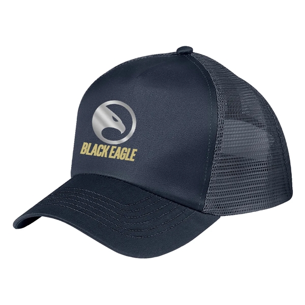 5 Panel Mesh Back Price Buster Cap.  100% Brushed Cotton... from ASI 61125 Hit Promotional Products / Hit®
