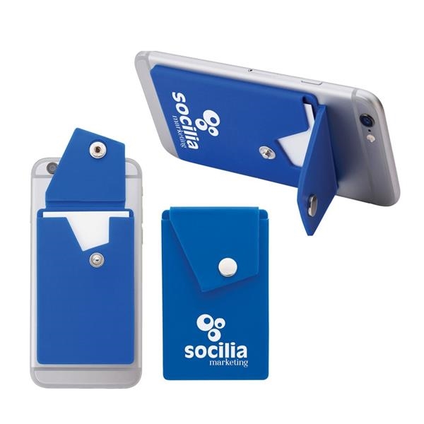 Marsala Phone Wallet / Stand... from ASI 67866 Logomark/Valumark