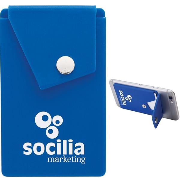 Marsala Phone Wallet / Stand... from ASI 67866 Logomark/Valumark