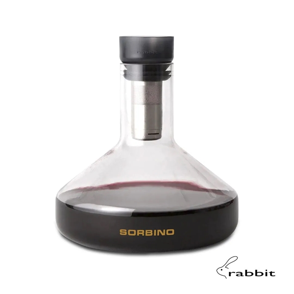 The rabbit® Pura Decanting system aerates wine as you pour in... from ASI 84592 St Regis Group