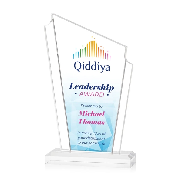 The Dunstable VividPrint™ Award is a magnificent solid Acrylic accolade perfect... from ASI 84592 St Regis Group / St Regis