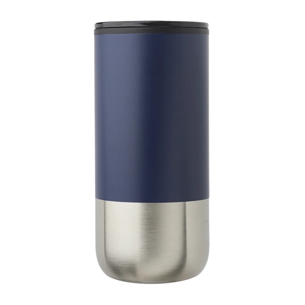 Hybrid stainless steel plastic tumbler with straw, 20 oz. capacity plus... from ASI 37218 Athena Promo (tm)