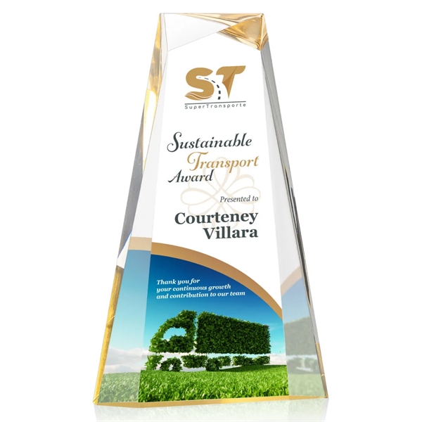 The Tyneside VividPrint™ Award is a stunning freestanding Acrylic award with... from ASI 84592 St Regis Group / St Regis