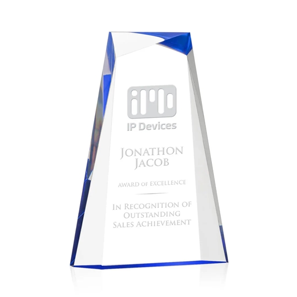 The Tyneside Award is a stunning freestanding Acrylic award with blue... from ASI 84592 St Regis Group / St Regis