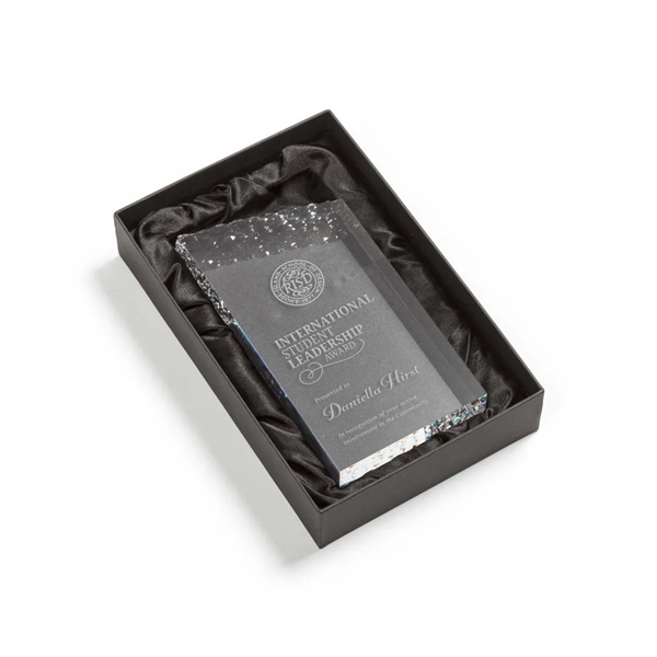 The Warwick VividPrint™ Award features a solid 1.5" thick Acrylic tower... from ASI 84592 St Regis Group / St Regis