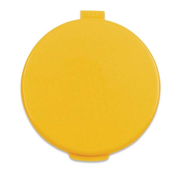 Case with a poly bagged set of yellow soft foam earplugs... from ASI 54040 Fey Promo / Mi Line by Fey