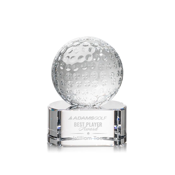 Our exquisite Optical Crystal Golf Ball  Award is a timeless... from ASI 84592 St Regis Group / St Regis