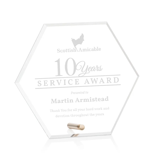 Polaris Hexagon Award - Gold... from ASI 84592 St Regis Group / St Regis