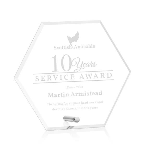 Polaris Hexagon Award - Silver... from ASI 84592 St Regis Group / St Regis