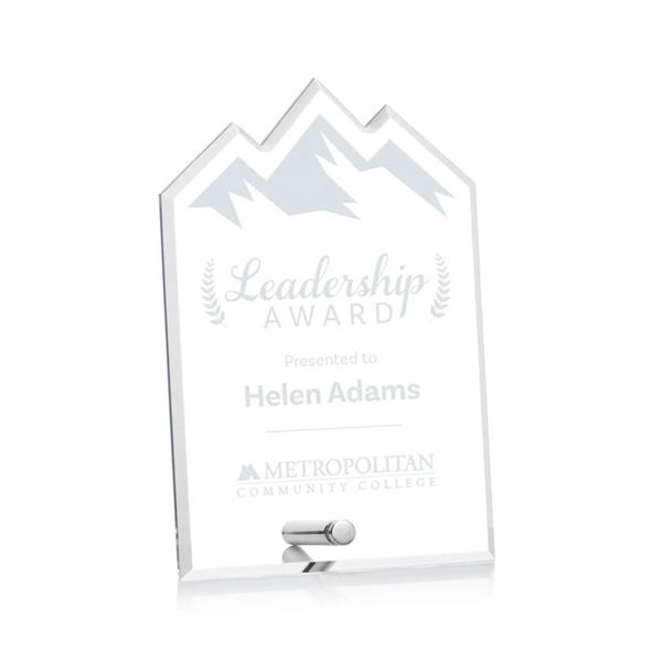 The Polaris Summit Award features a beveled acrylic pane with mountain... from ASI 84592 St Regis Group / St Regis