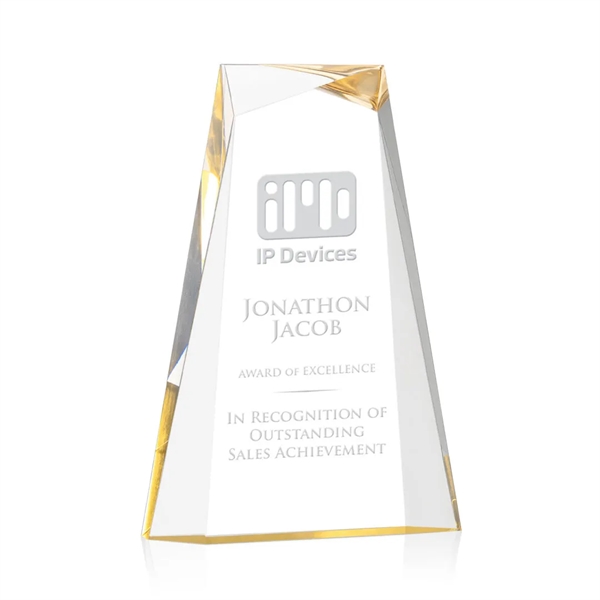 The Tyneside Award is a stunning freestanding Acrylic award with gold... from ASI 84592 St Regis Group / St Regis